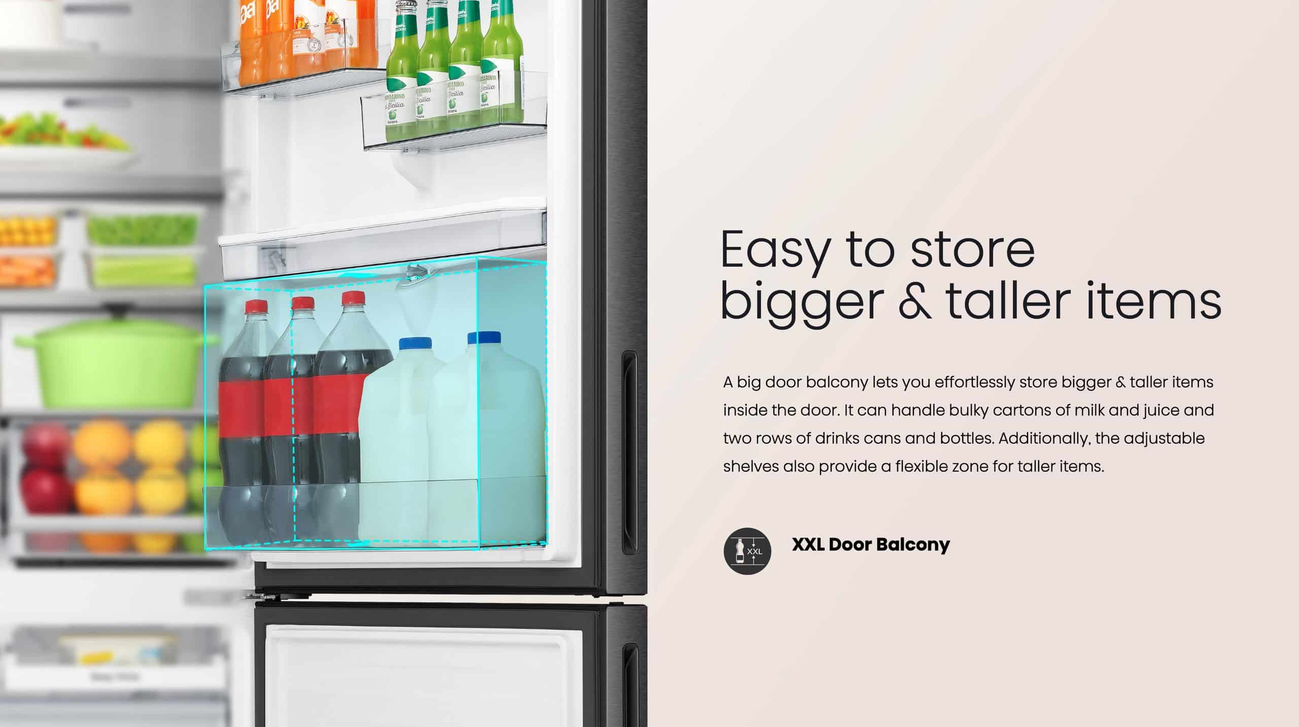 Hisense H630BBL-WD | Bottom Mount Refrigerator feature banner