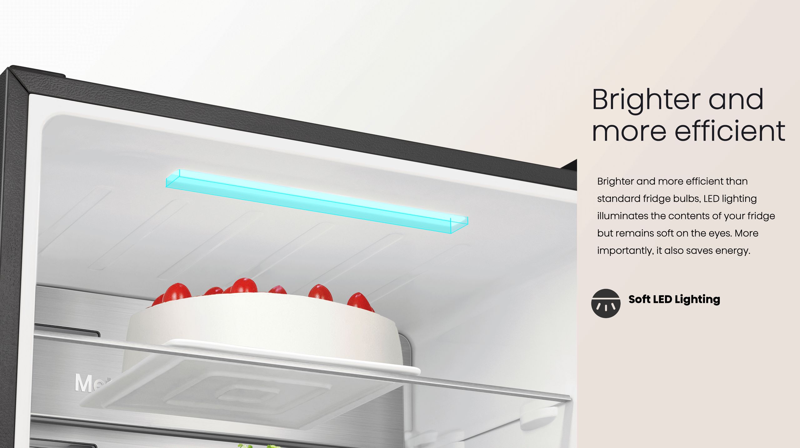 Hisense H630BBL-WD | Bottom Mount Refrigerator feature banner
