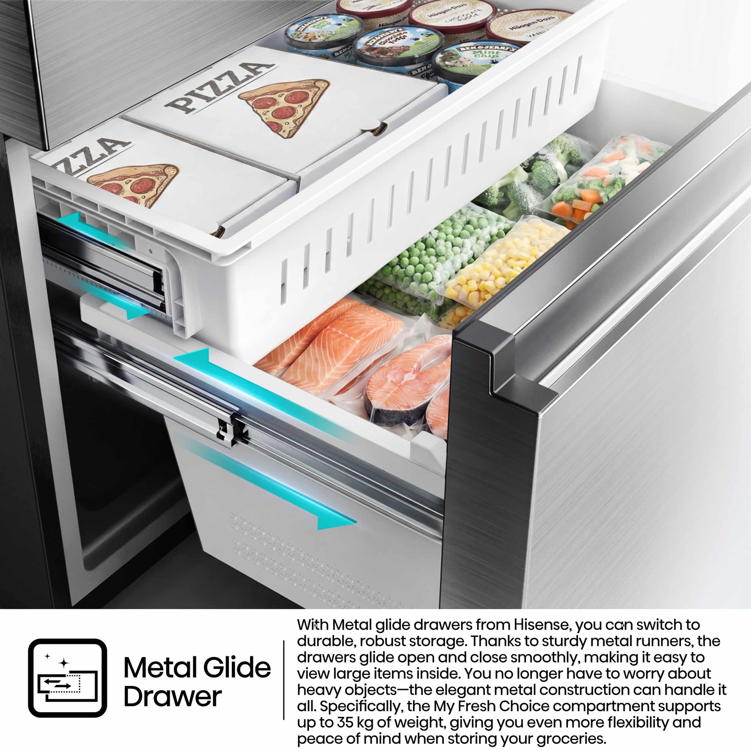 Hisense H660FS | French Door Refrigerator feature banner