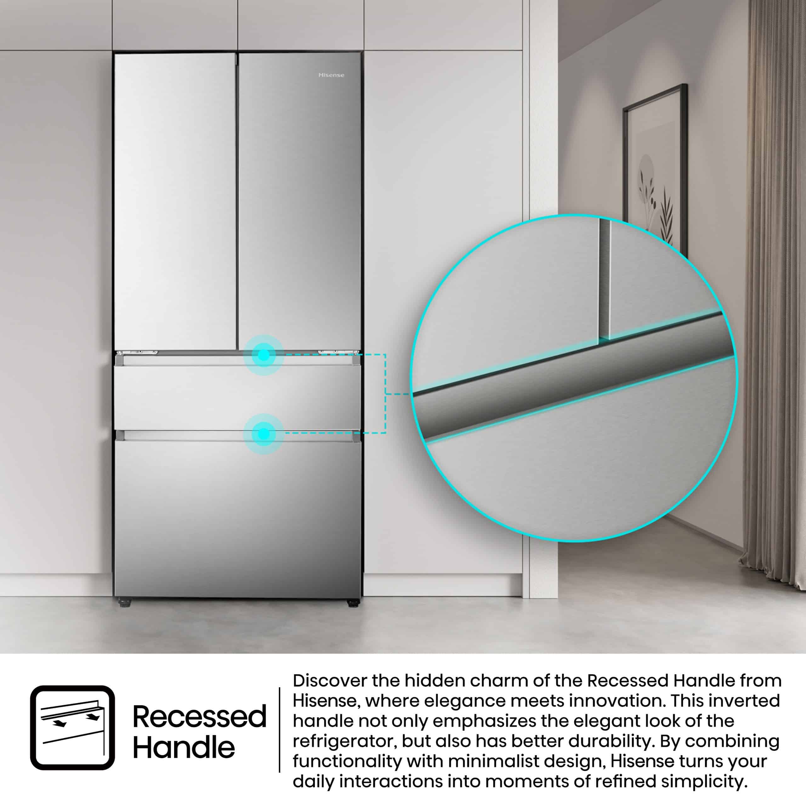 Hisense H660FS | French Door Refrigerator feature banner