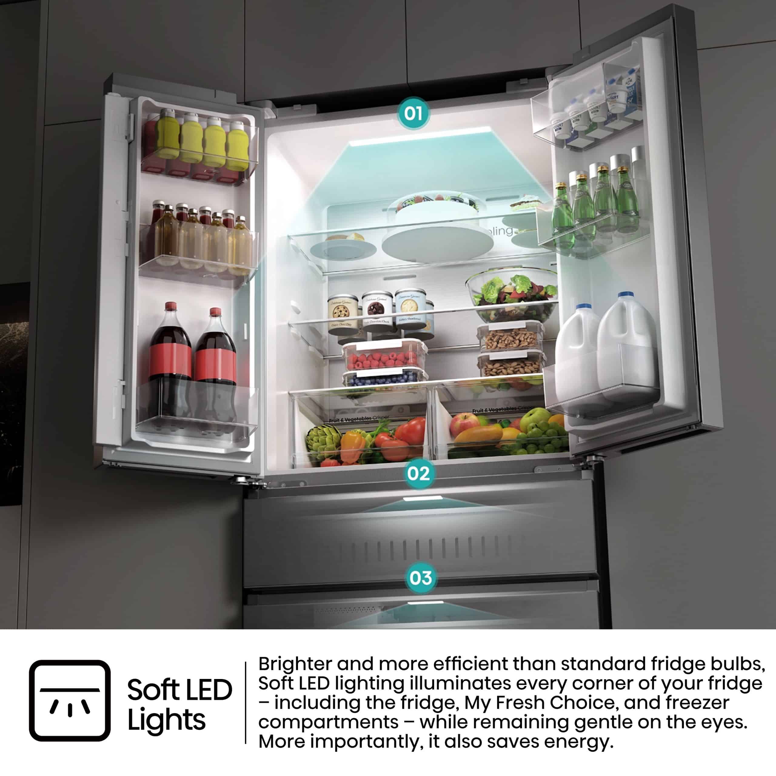 Hisense H660FS | French Door Refrigerator feature banner