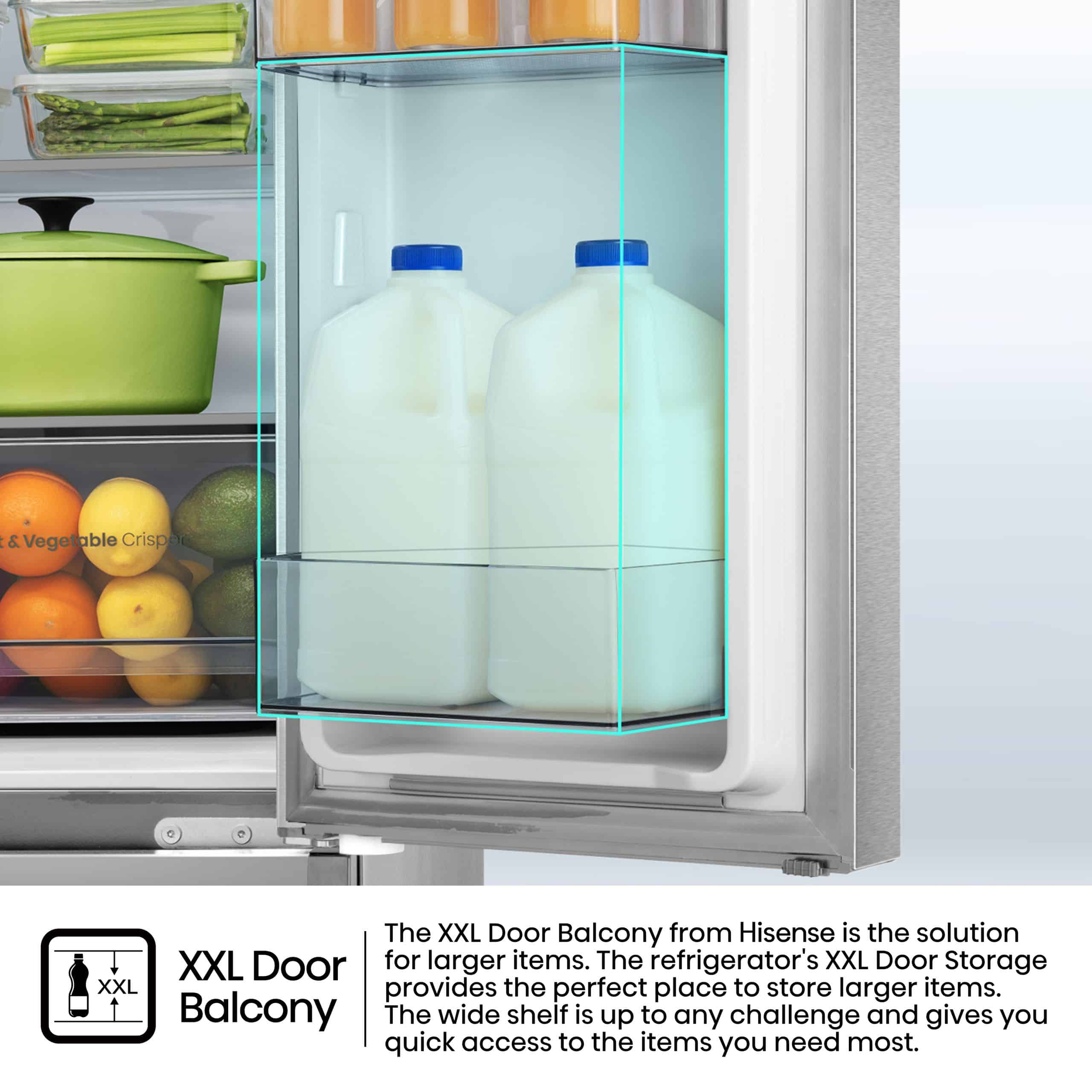 Hisense H660FS | French Door Refrigerator feature banner