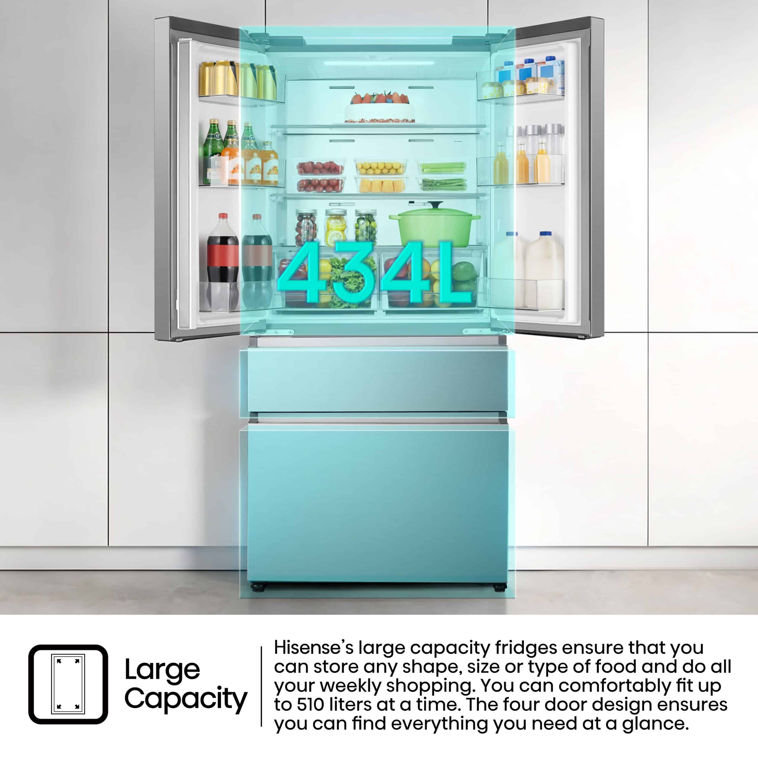 Hisense H660FS | French Door Refrigerator feature banner